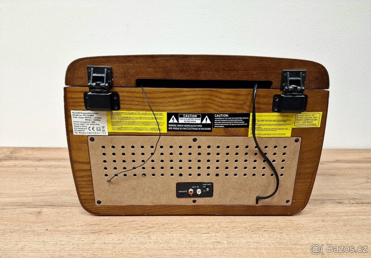 Gramofon s CD Hyundai RTC 1028 RIP - 2