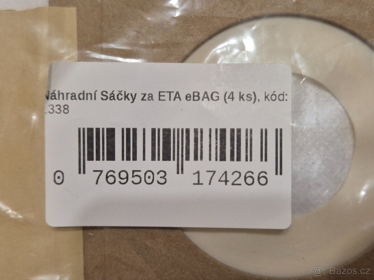 P: 5ks pytlík do vysavače ETA - 2