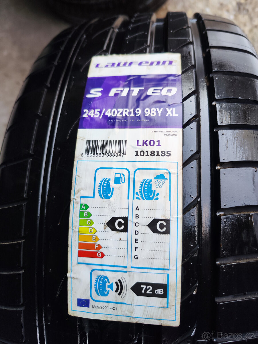 Letní pneu = 245/40 ZR19 = LAUFENN = 2ks - 2