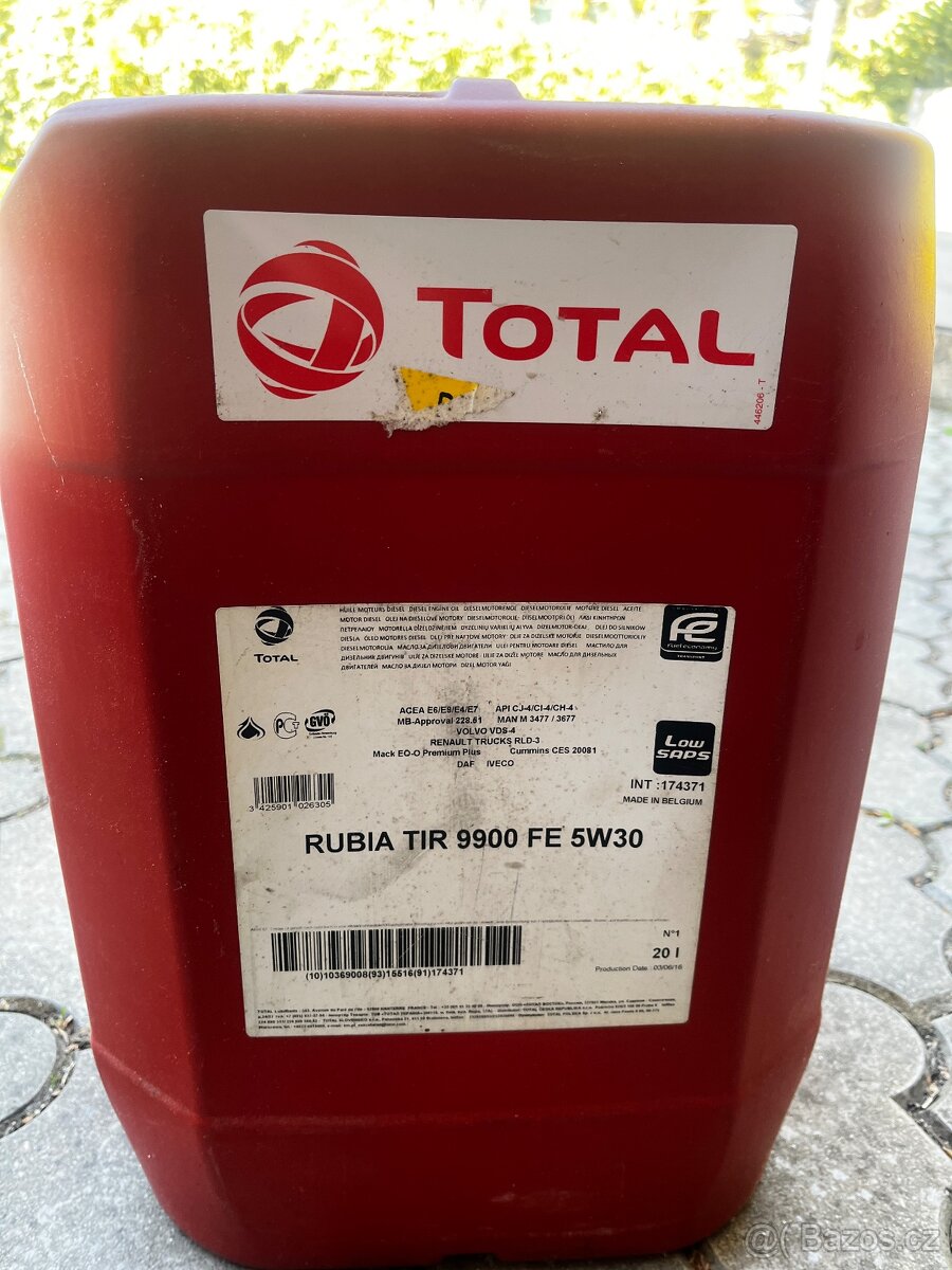 Motorový olej 5W30 - 2