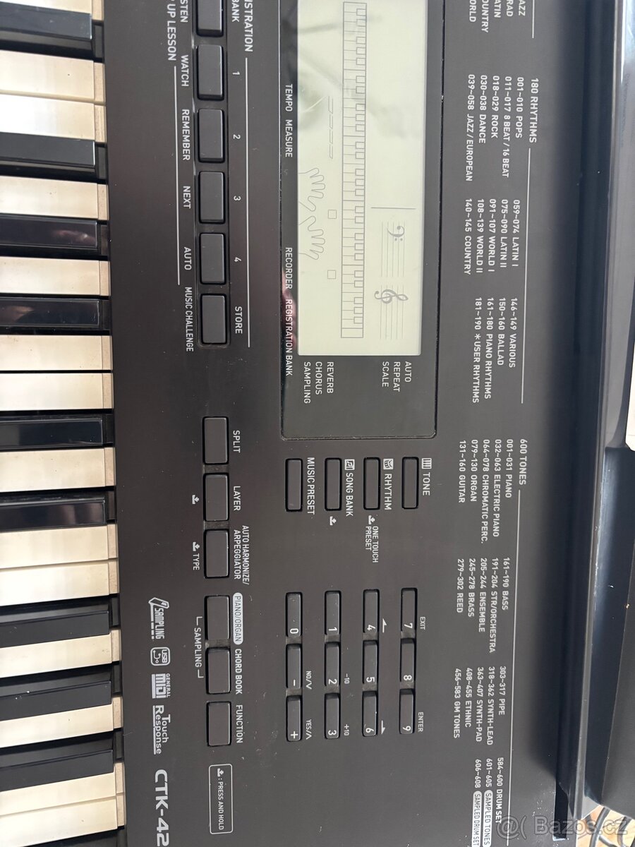 Klavesy Casio ctk 4200 - 2