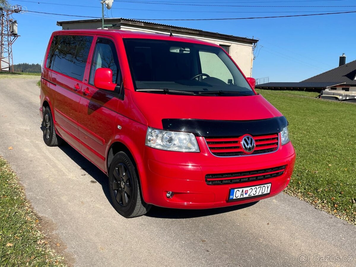 VW MULTIVAN T5 2.5TDI 96kw 7-MIESTNE - 2