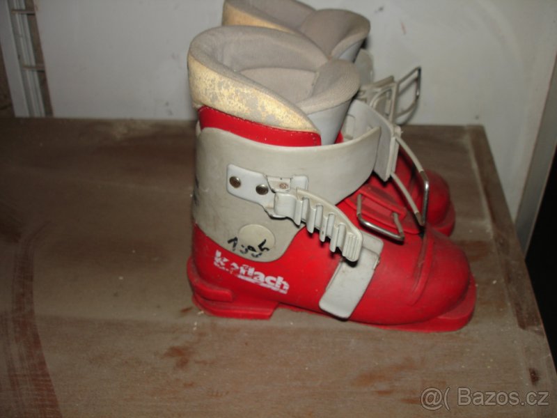 Prodám starší dětské lyžáky - 2