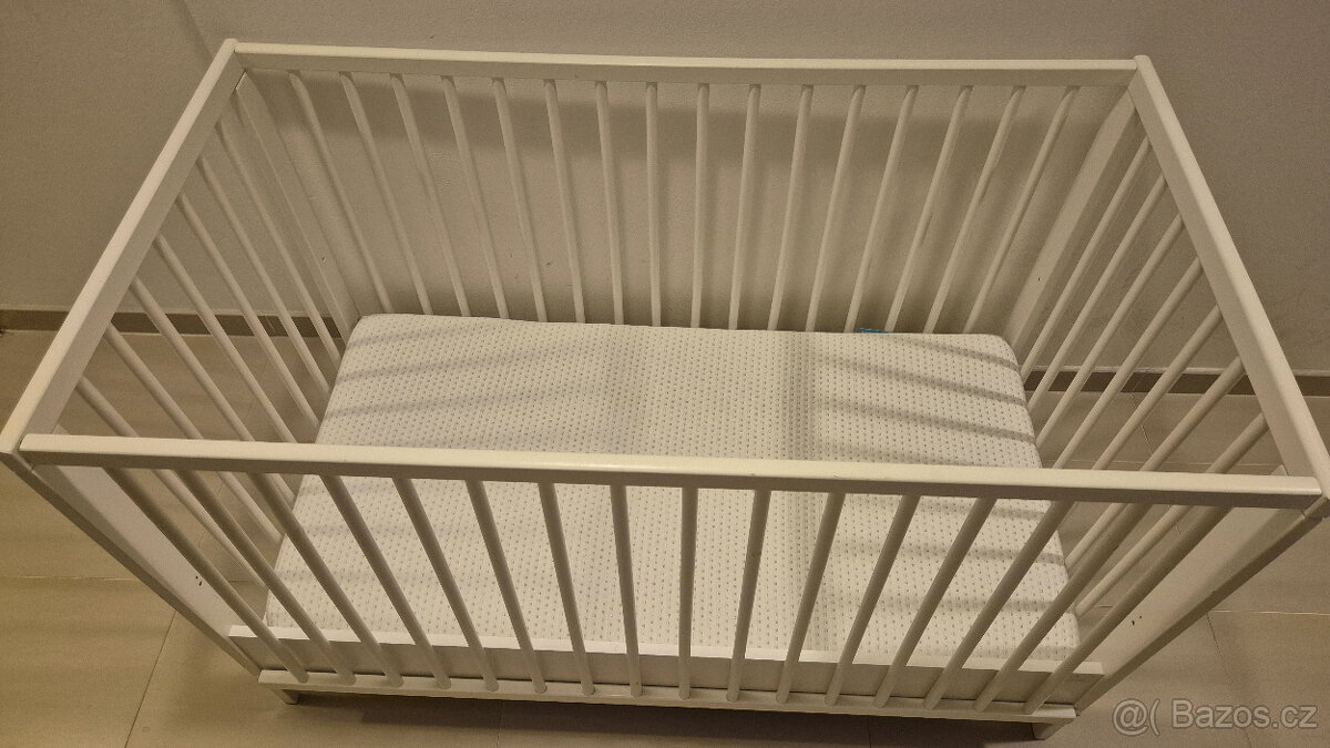 Dětská postýlka IKEA Gulliver+ Příslušenství (mantinel, ...) - 2