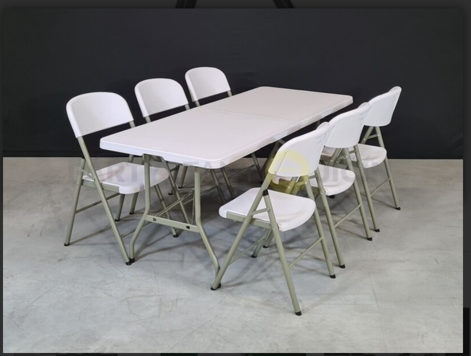 Zahradní stůl skládací - plastový délka 240cm - 2