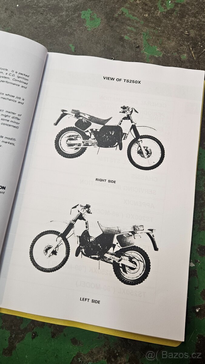 Servisni manual Suzuki TS250X - 2