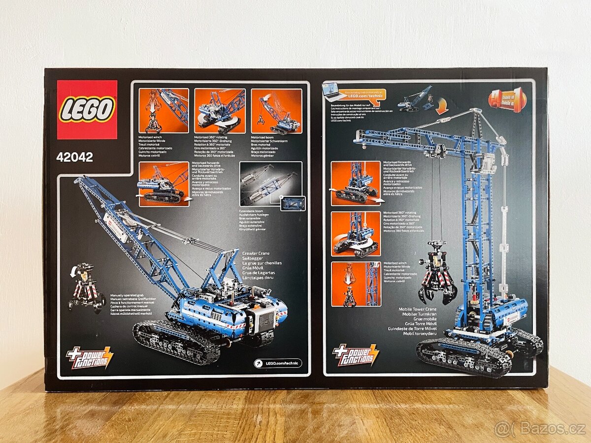 nové Lego Technic 42042 Pásový jeřáb - 2