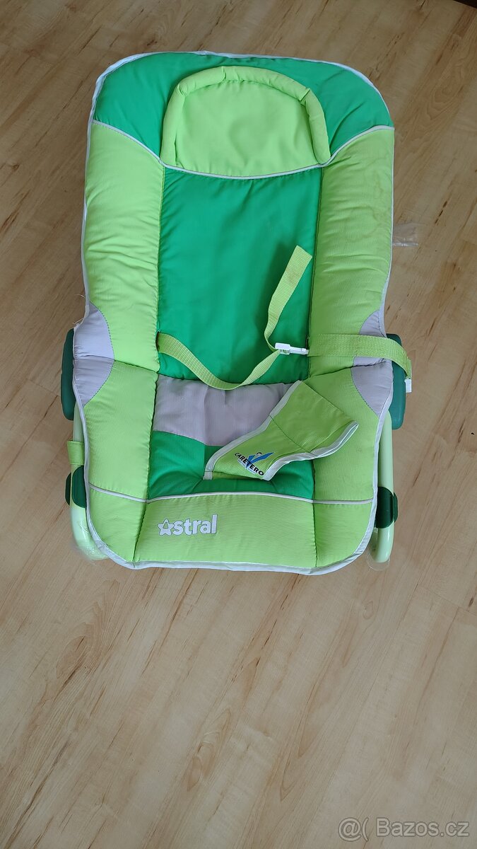 Dětské lehátko CARETERO Astral green - 2
