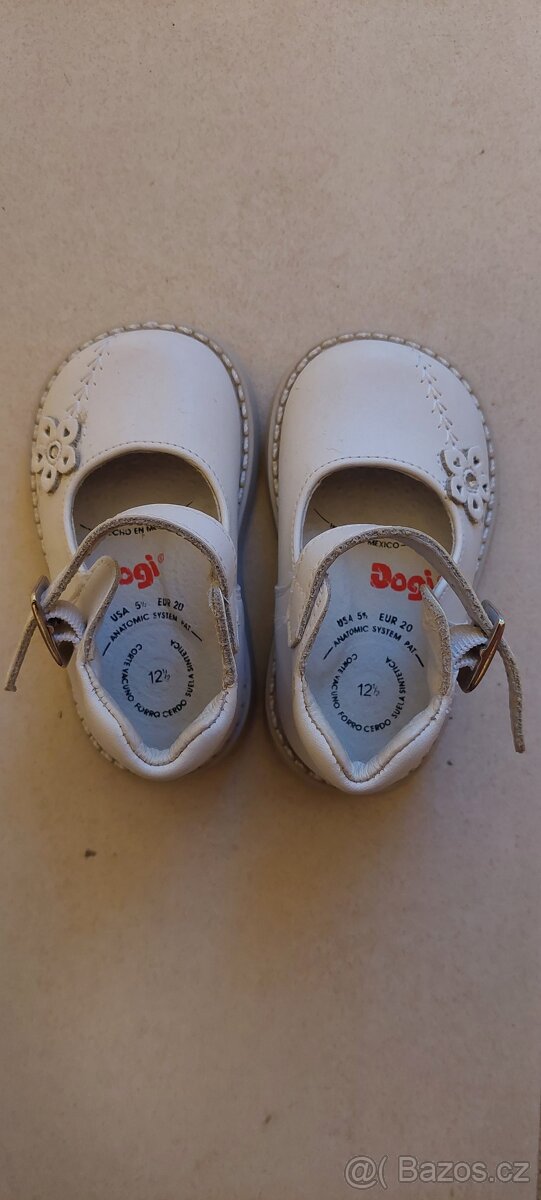 První dětské, dívčí botičky Dogi velikost 12 - 2