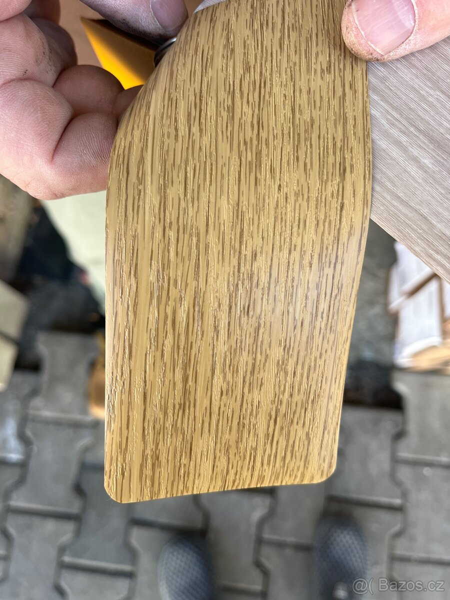 Balkonové dveře bez skla barva natural - 2