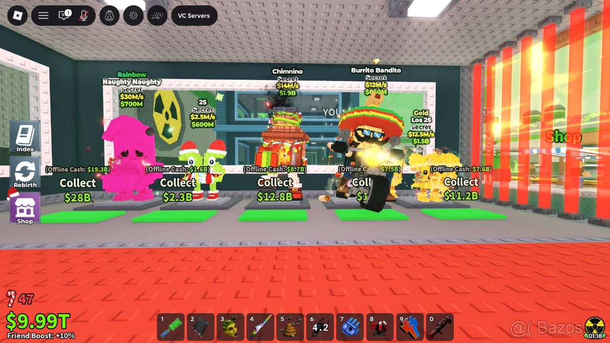 Roblox účet Steal a brainrot - 2