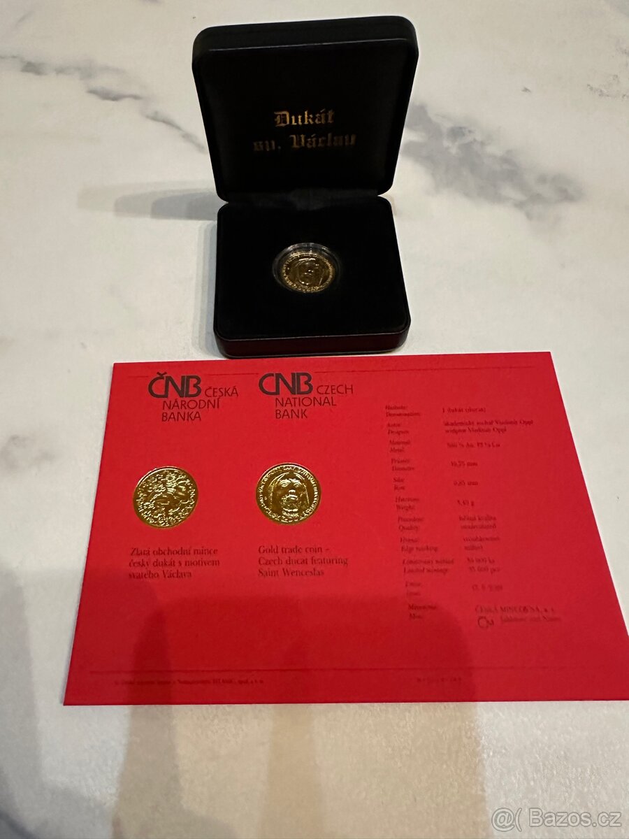 Svatováclavský dukát 2024 - 2