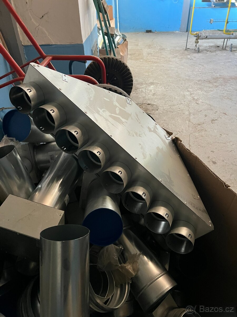 VZT rozdělovací boxy – pozink - 2