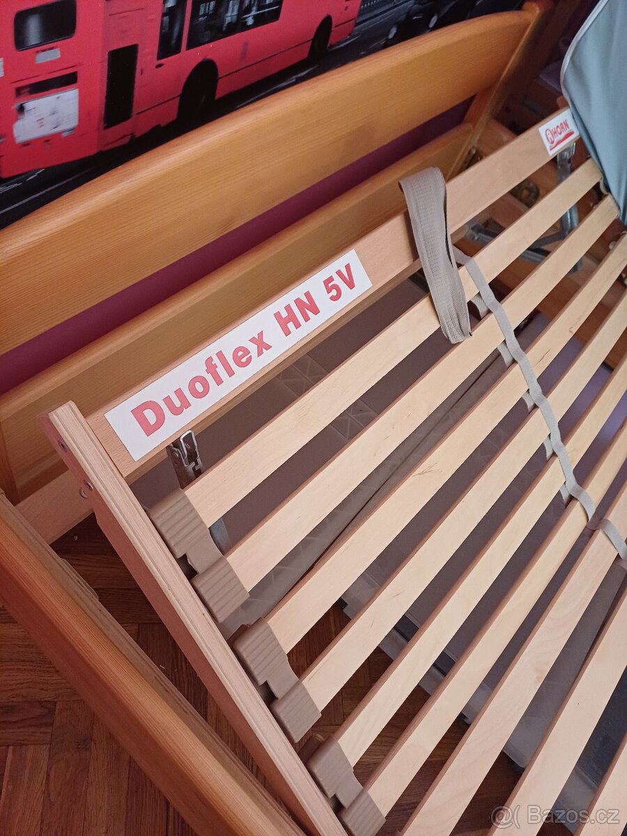 Postel s polohovacím roštem - 2