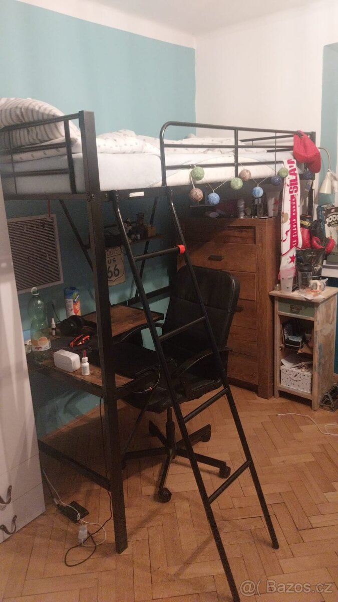 Patrová postel s psacím stolem - 2
