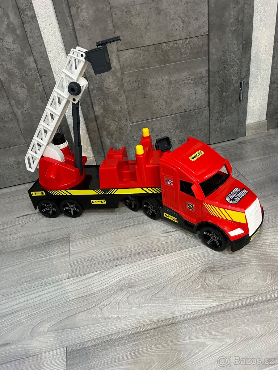 Dětské velké hasičské auto Wader 79cm - 2