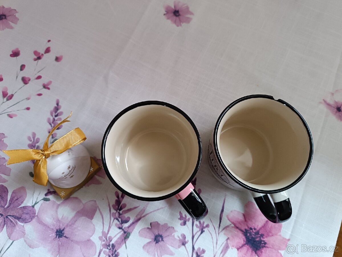 Keramický hrníček a zvoneček Kateřina - 2