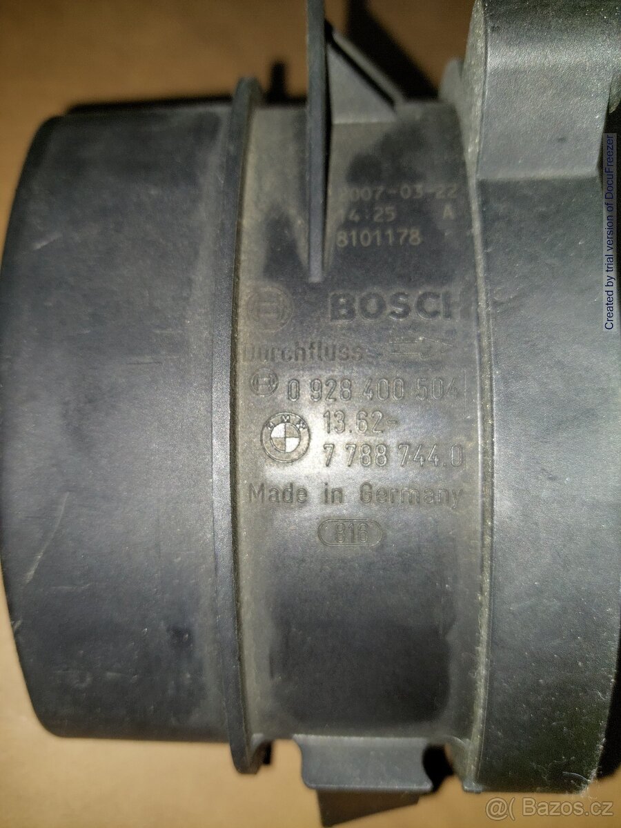 BMW 13627788744 váha vzduchu. - 2