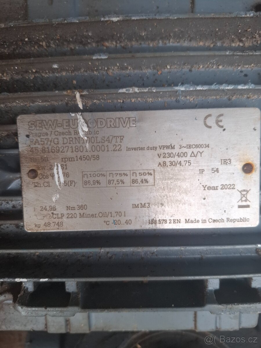 převodový elektromotor SEW-EURODRIVE - 2