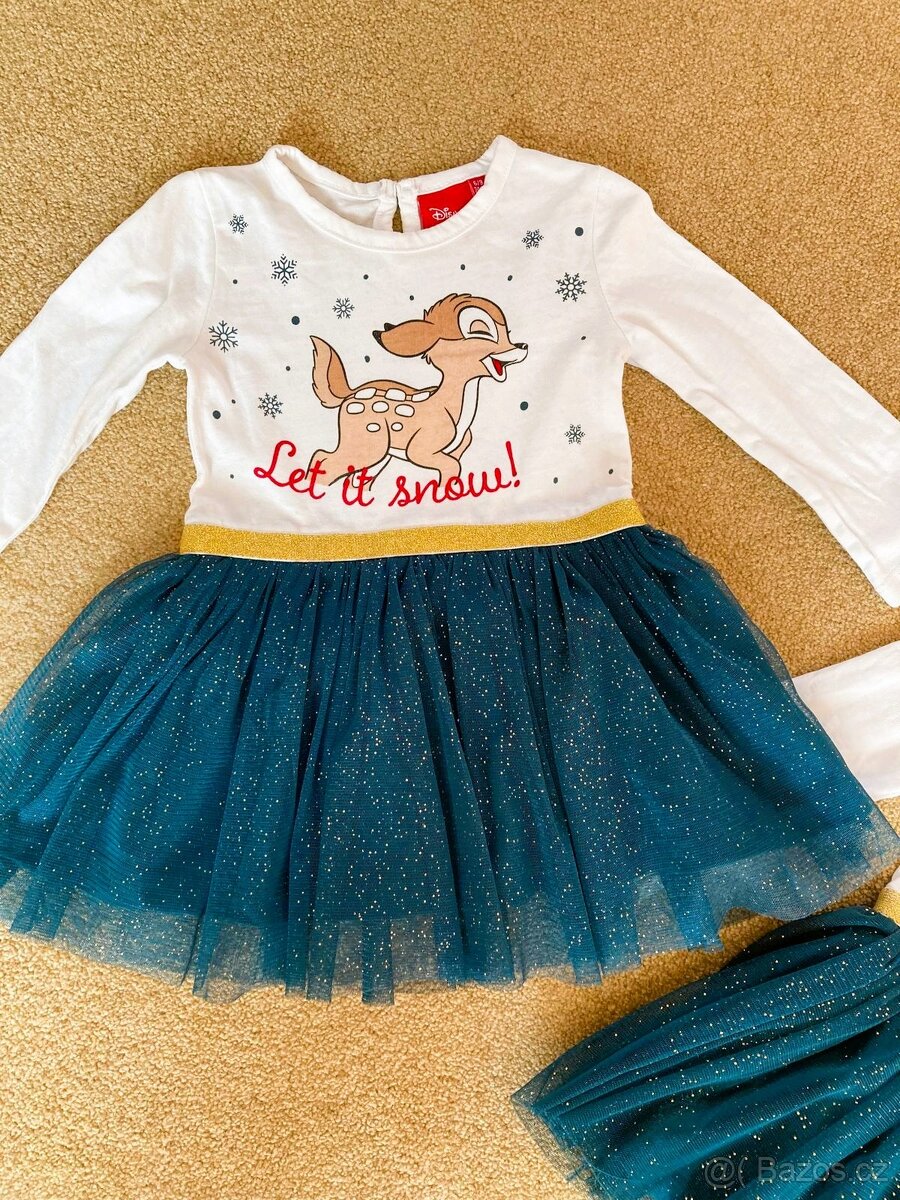 Vánoční šatičky pro holčičky; dvojčata - 2