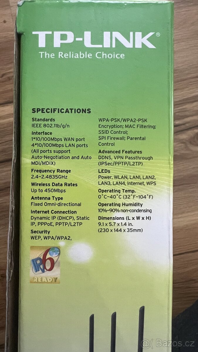 Wifi router TP-Link TL-WR940N - 2