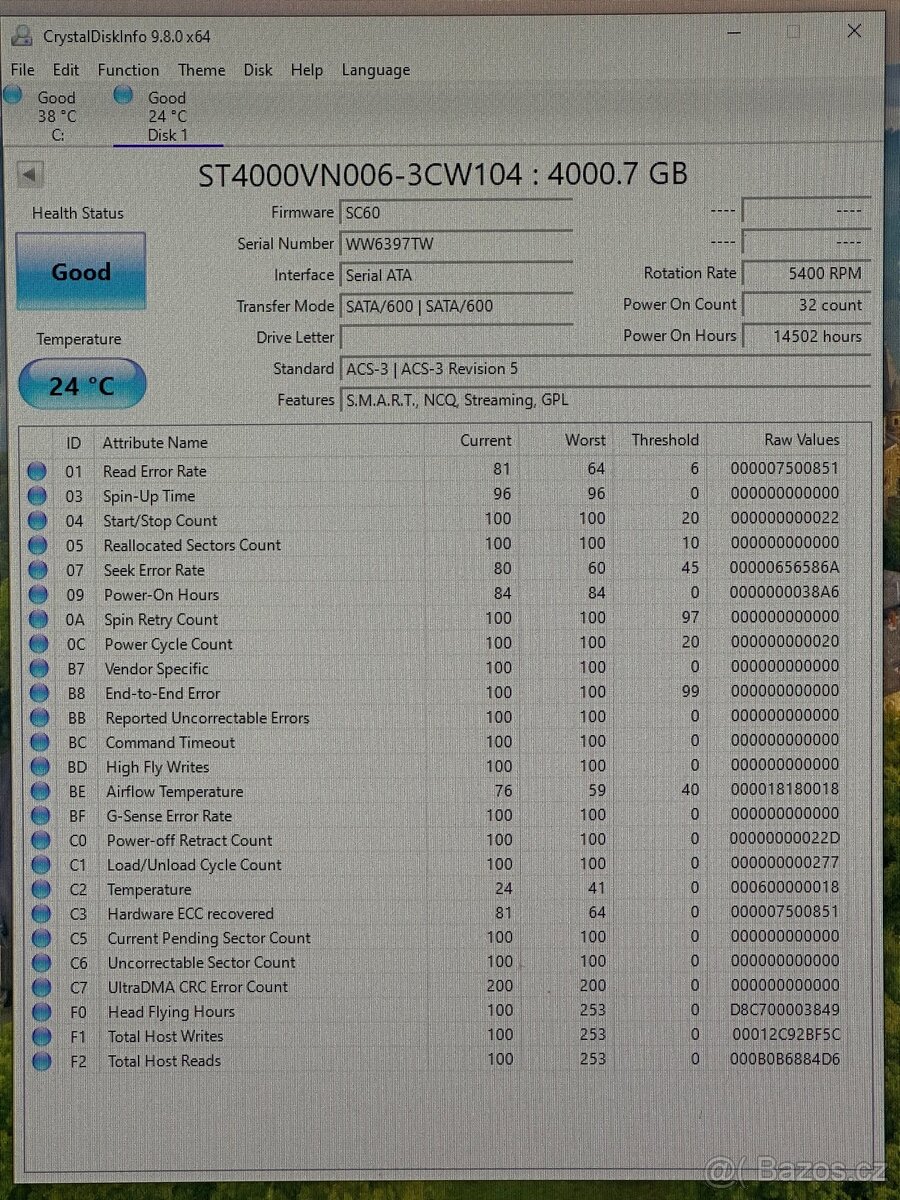 Seagate ironwolf 4 TB CRM HDD - 2