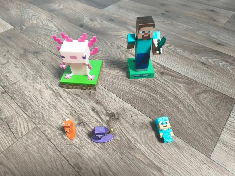 Světlo a figurky Minecraft - 2