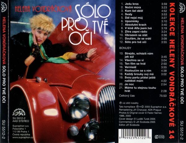 Helena Vondráčková – Sólo Pro Tvé Oči - 2