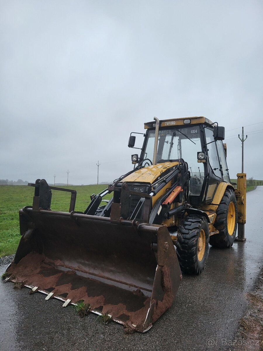 Traktor Bagr CAT 428C - 2