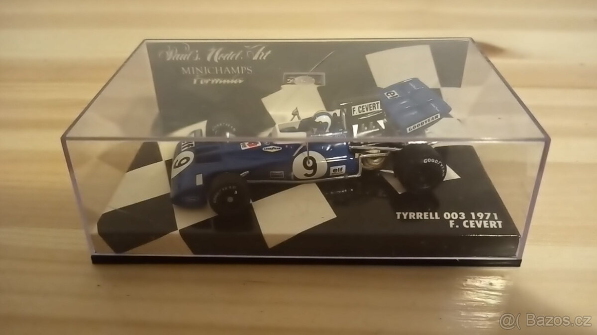 Minichamps 1:43 - F1 Tyrrell Ford 003 F. Cevert 1971 - 2