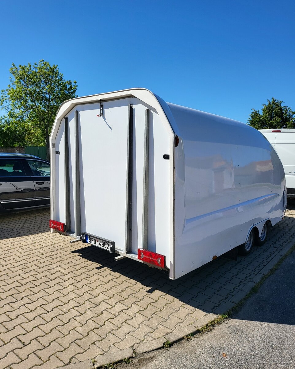 Skřínový celosklopný vlek Eco Trailer