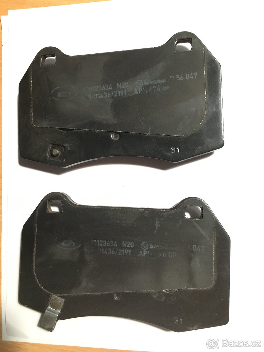 brzdové destičky Brembo P56047 - Nissan, pošta zdarma - 2
