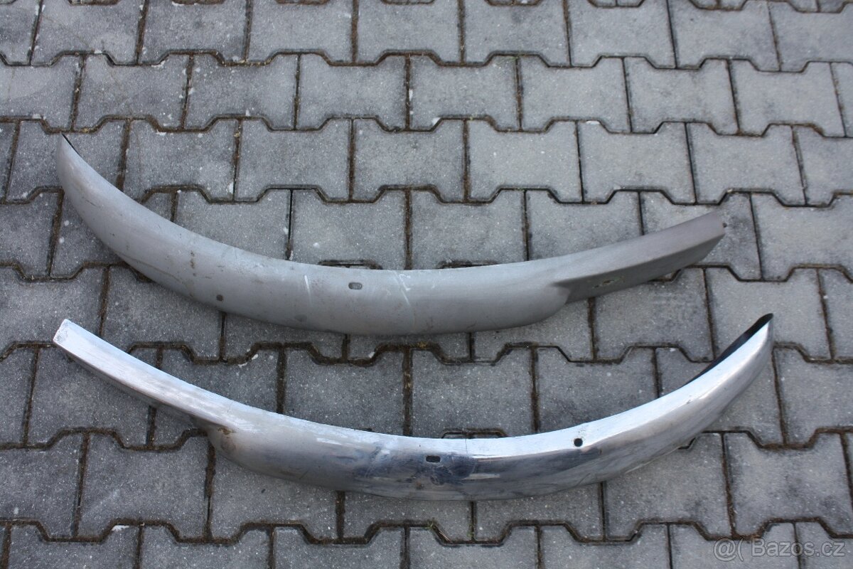 Tatra 603-1 nebo Šilhavka - přední nárazník bez členů - 2