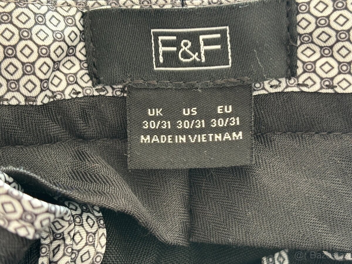 Pánské společenské kalhoty 30/31 - 2