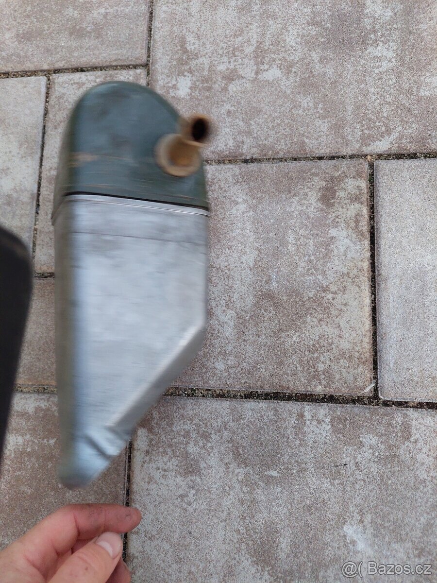 Jawa 50 pionyr - hliníkový filtrbox, první typ, rok 1962, 63 - 2