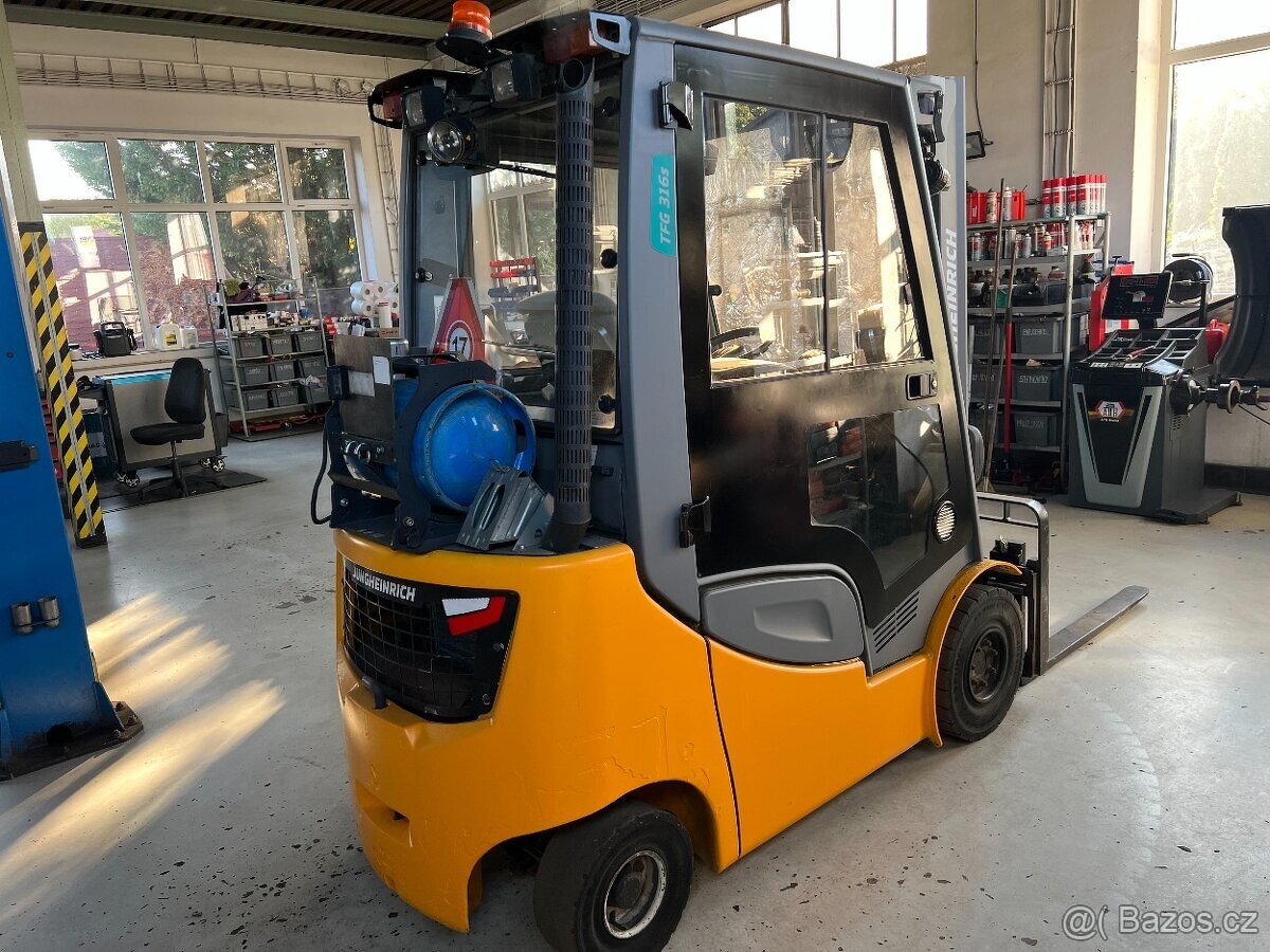 Jungheinrich TFG 316s vysokozdvižný vozík LPG 1,6t Topení - 2