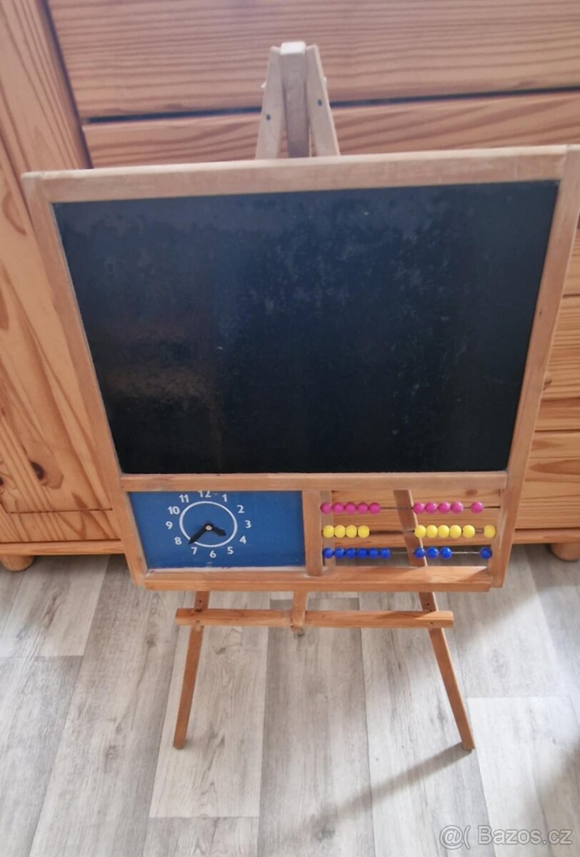 DĚTSKÁ STOJANOVÁ, POPISOVACÍ TABULE S POČÍTADLEM, PC 600KČ - 2