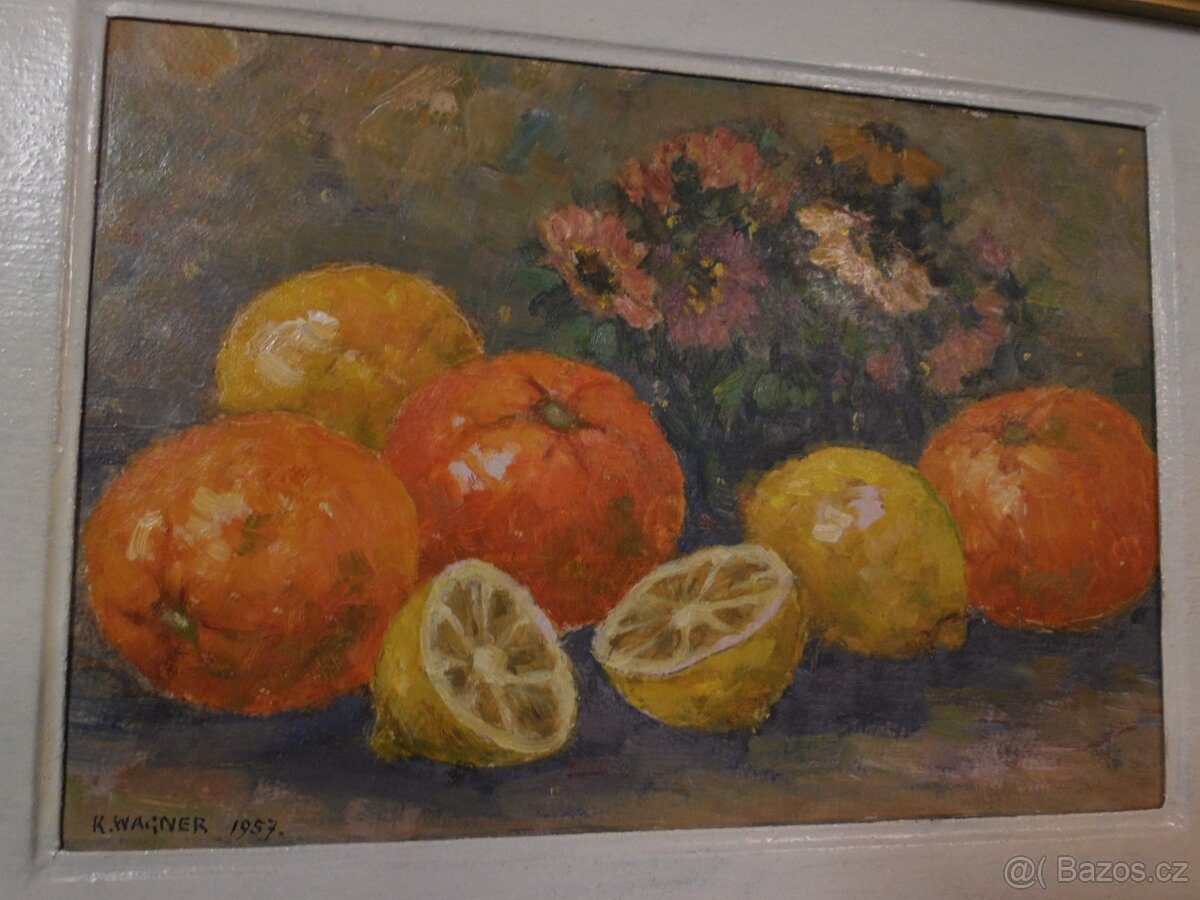 Zátiší s ovocem a květinami, Karel Wágner, DODATEK - 2