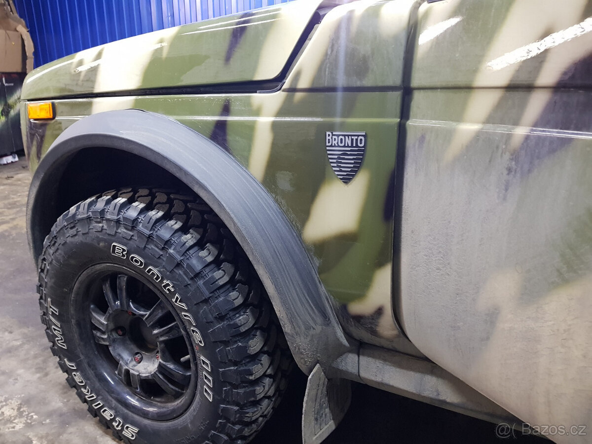 LADA 4X4 NIVA - ALU disky BRONTO - 2