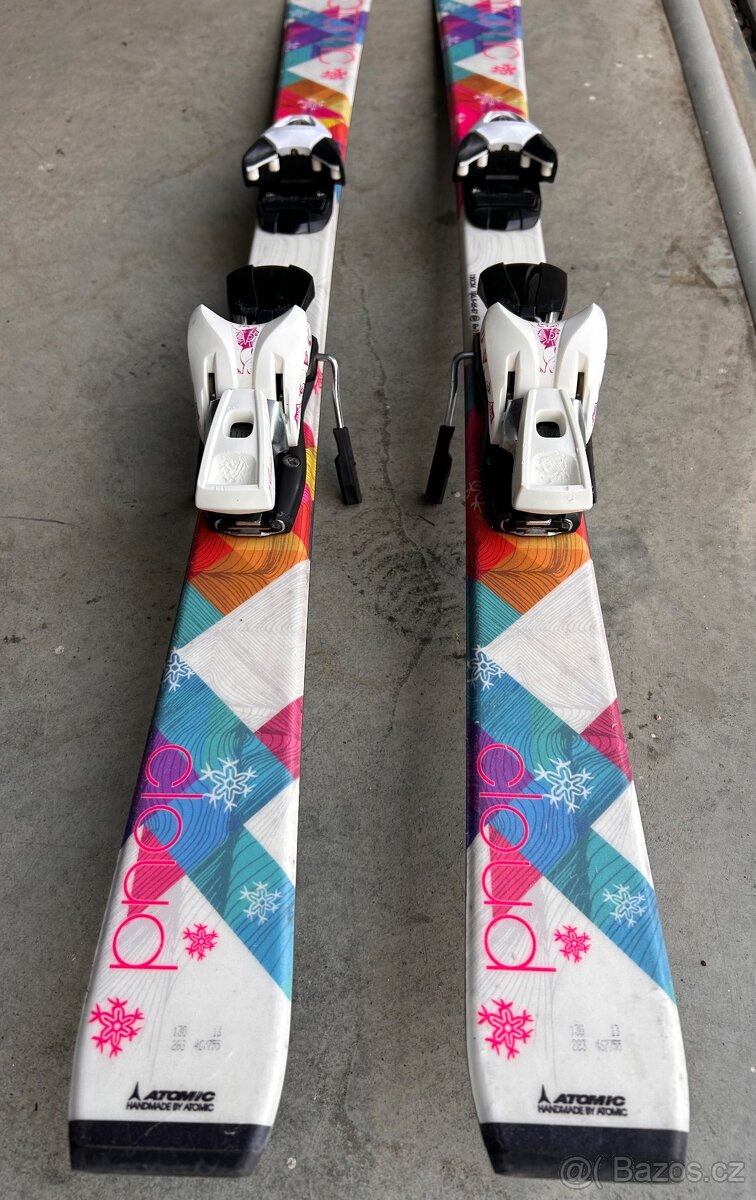 Lyze Atomic 130 cm + hulky - 2