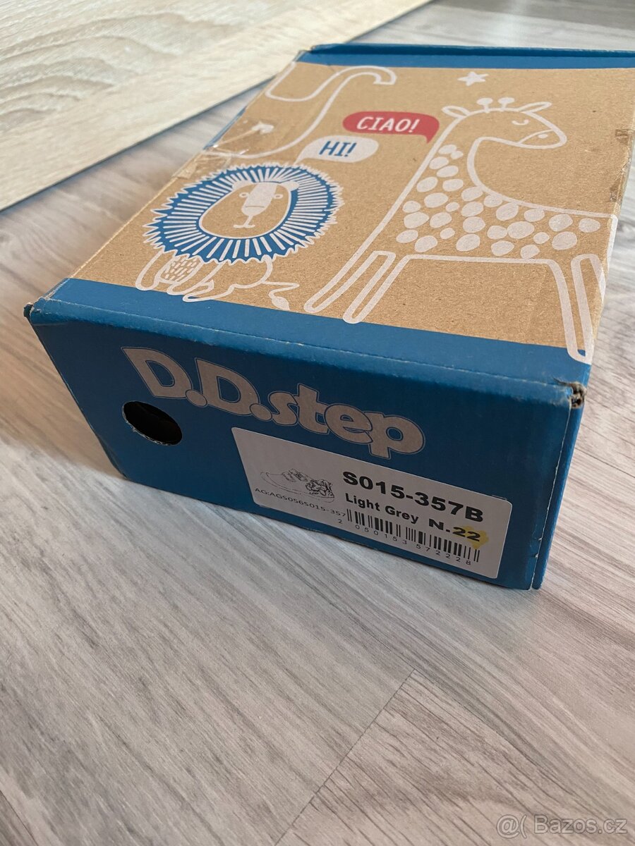 Dětské kožené celoroční botičky D.D. Step - 2