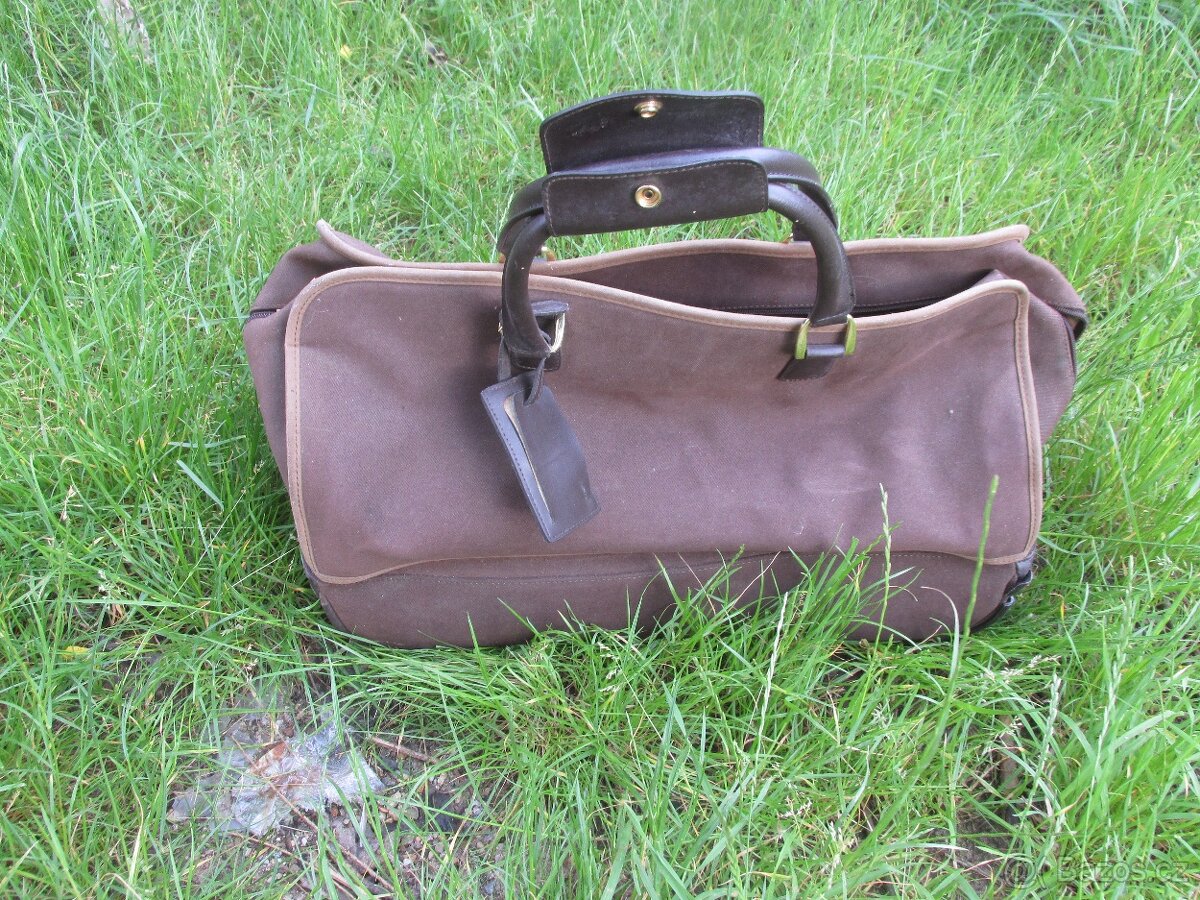 Cestovní taška na kolečkách, dvojité dno - 2