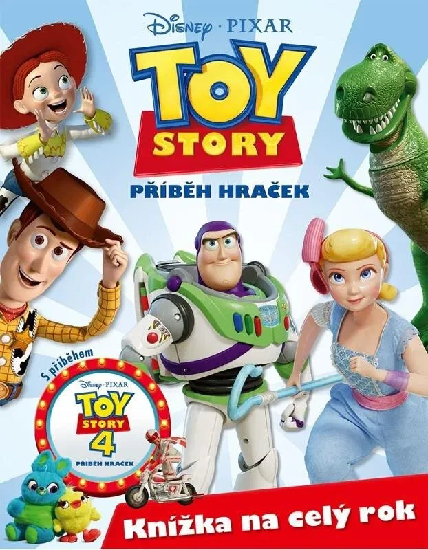 Toy Story Woody nový, Trixie,Pan Brambůrek,Mazel,dinosaurus - 2