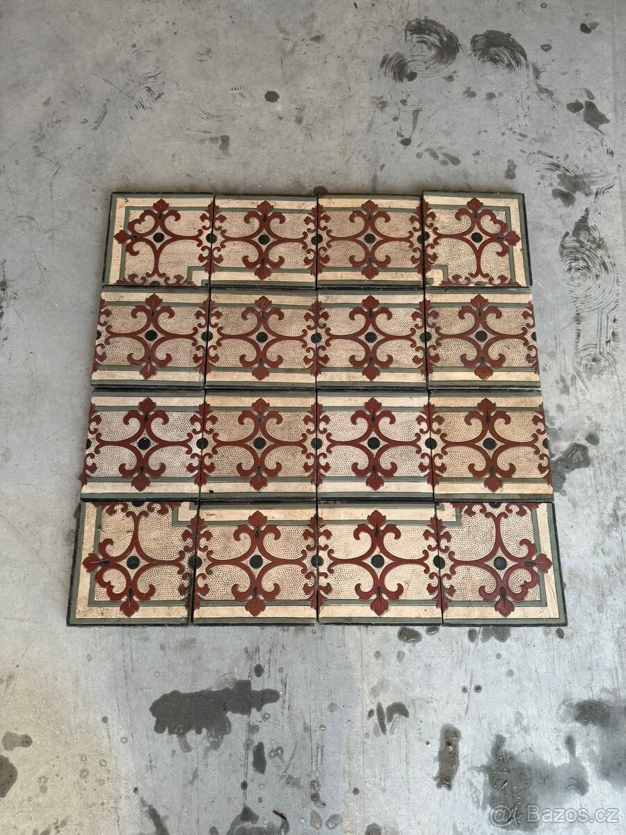 Betonová dlažba barevná - 2