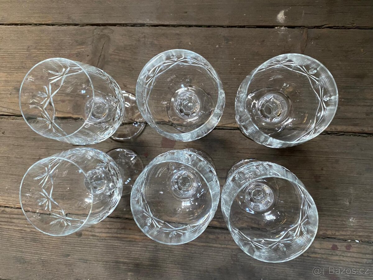 Sklenice na víno, sada - 2