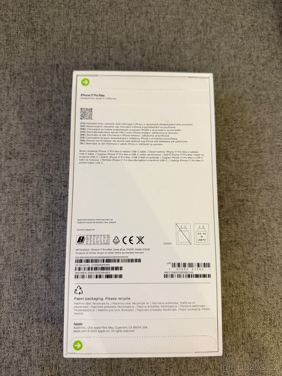 iPhone 17 Pro Max Deep Blue 512GB - 2