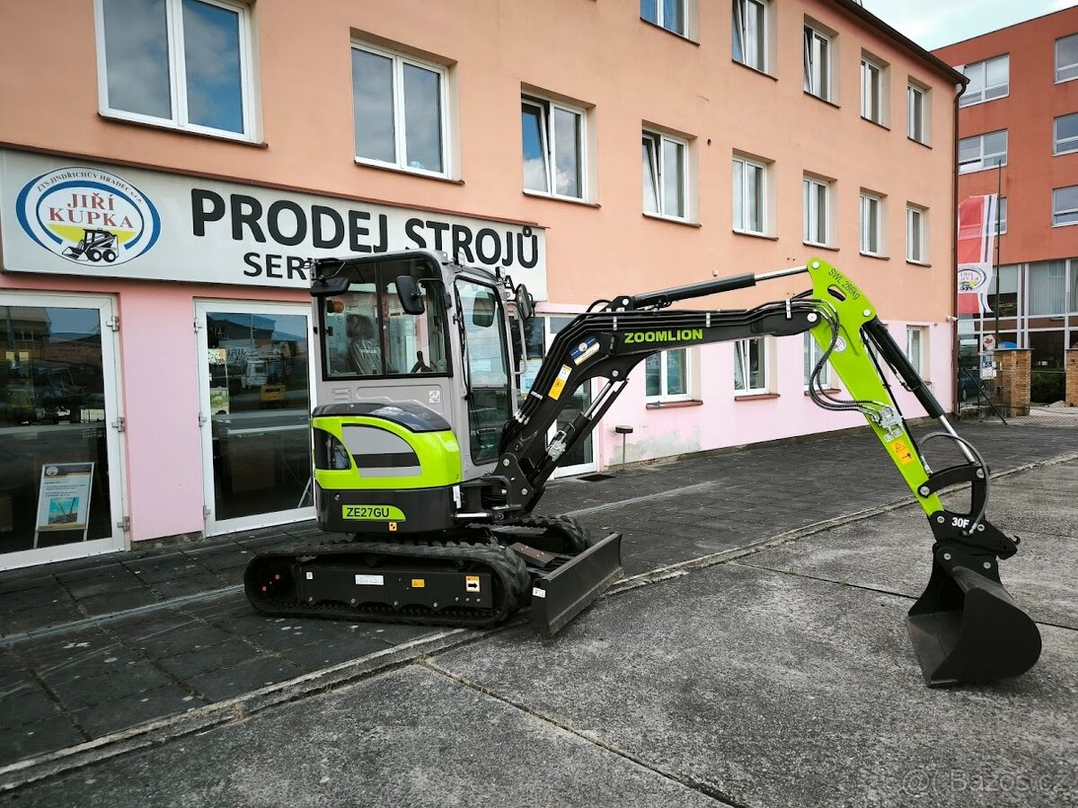 Pásové rýpadlo ZOOMLION ZE27GU - 2