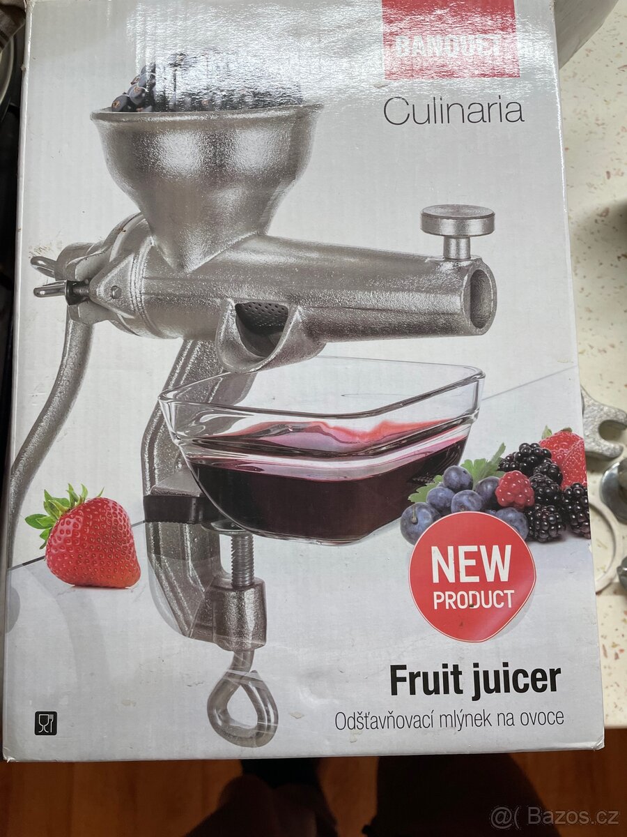 Ruční lis ovoce - 2