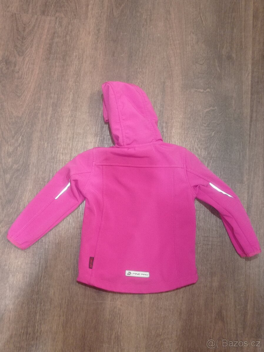 Dětská (dívčí) softshell bunda Alpine Pro 92-98 - 2