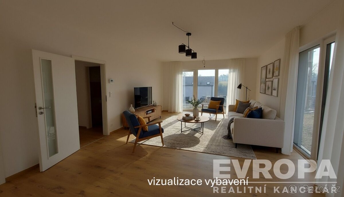 Novostavba rodinného domu 4+kk, pozemek 800m2, 15minut od Pr - 2